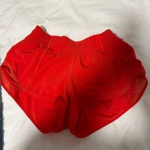 Red Lululemon Shorts